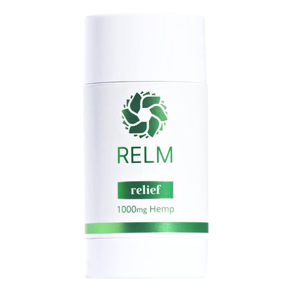 Hemp Relief Stick - Hemp Oil, Menthol & Camphor, Fast-Acting Relief for Muscles, Joints and Nerves - 3 oz Relm WellnessBuy Supplements Australia