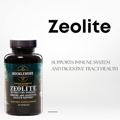 BUCKLEBURY Zeolite Micronized Smart Mineral Capsules - Supports Detox, Immune BUCKLEBURYBuy Supplements Australia