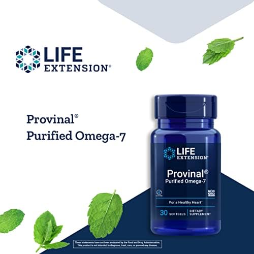 Provinal Purified Omega-7 - Daily Essential Omega 7 Fatty Acids Supplement, Palmitoleic Life ExtensionBuy Supplements Australia
