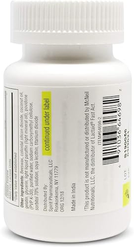 ValuMeds Fast Acting Dairy Relief Lactose Enzymes, 120 Softgels, Help Prevent Gas ValuMedsBuy Supplements Australia