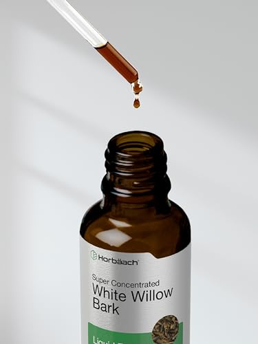 White Willow Bark Extract | 2 fl oz | Alcohol Free Liquid Tincture | Super Concentrated HorbäachBuy Supplements Australia