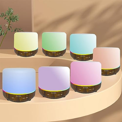 Scent Essential Oil Diffuser 2 Pack Max 200 ML Ultrasonic Cool Mist Humidifiers and Aromatherapy OtheyaBuy Supplements Australia