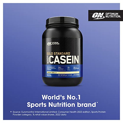 Optimum Nutrition Gold Standard 100% Casein Slow Digesting Protein Powder with Zinc Optimum NutritionBuy Supplements Australia