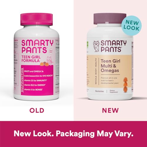 SmartyPants Teen Girl Multivitamin Gummies: Omega 3 Fish Oil (EPA/DHA), Vitamin D3 SmartyPantsBuy Supplements Australia