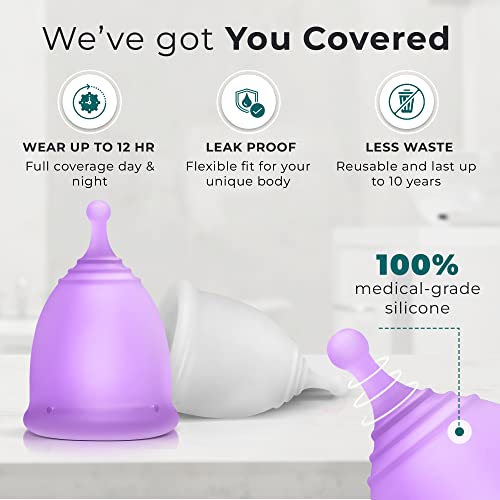 Carecup Menstrual Cup Sterilizer - Modern Menstrual Cup Cleaner Unscented Sanitizer - 2-Minute CarecupBuy Supplements Australia