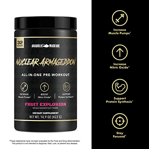 Anabolic Warfare Nuclear Armageddon Pre Workout Powder Pre-Workout for Men Anabolic WarfareBuy Supplements Australia