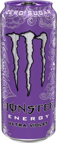 Monster Energy Ultra Violet, Sugar Free Energy Drink, 16 Ounce (Pack of 15) Monster EnergyBuy Supplements Australia