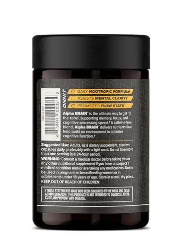 ONNIT Cognitive & Endurance Support Bundle: Alpha Brain Nootropic Capsules (90 Count) + Shroom Tech Sport Exercise Support Capsules (28 Count), IGEN Non-GMO Tested Focus, Energy & Endurance, 2 Pack ONNITBuy Supplements Australia