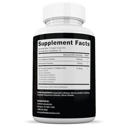 Justified Laboratories (2 Pack) Metanail 1.5 Billion CFU Probiotic Nail Support 120 Capsules Justified LaboratoriesBuy Supplements Australia
