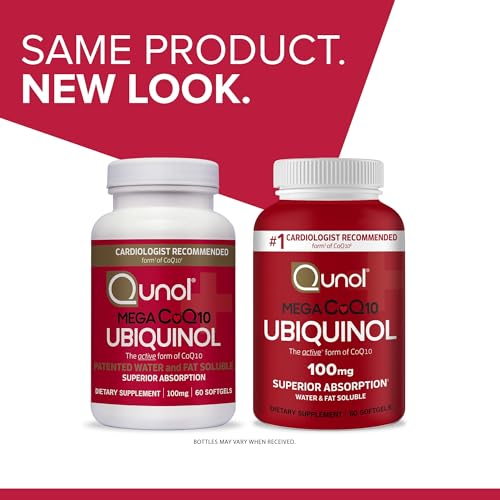 Qunol Ubiquinol CoQ10 100mg Softgels, Qunol Mega Ubiquinol 100mg - Superior Absorpti QunolBuy Supplements Australia