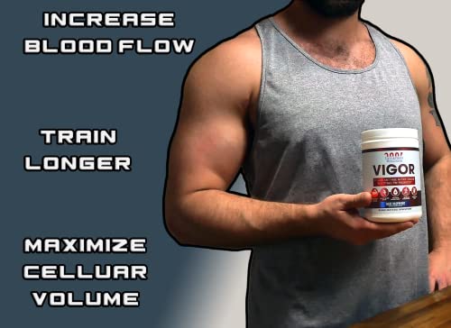 Leviathan Wellness Vigor - Stimulant Free, Nitric Oxide Boosting Pre-Workout Powder Leviathan WellnessBuy Supplements Australia