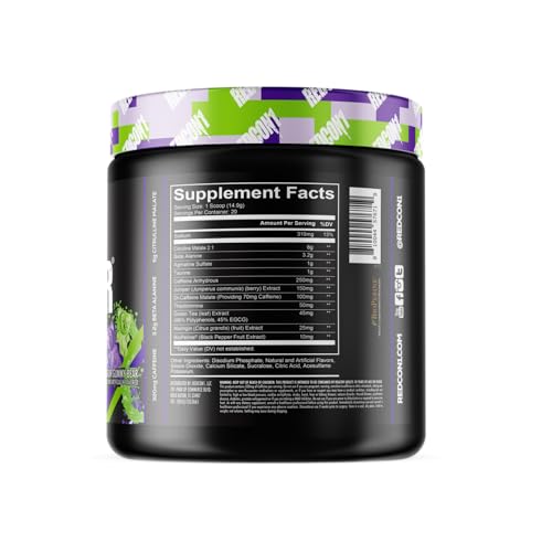REDCON1 Total War Pre Workout Powder, Sour Gummy Bear - Fast Acting Caffeinated REDCON1Buy Supplements Australia