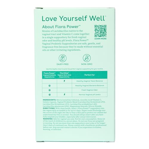 Love Wellness Vaginal Probiotic Suppositories, Flora Power | Fast-Acting Love WellnessBuy Supplements Australia