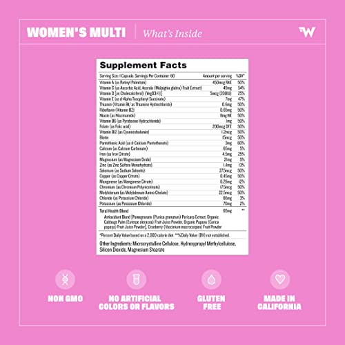 Health By Habit Womens Multi Supplement (60 Capsules) - 23 Essential Vitamins Health By HabitBuy Supplements Australia