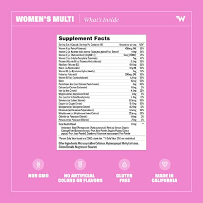 Health By Habit Womens Multi Supplement (60 Capsules) - 23 Essential Vitamins Health By HabitBuy Supplements Australia
