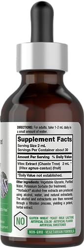 Vitex Berry Chasteberry Extract | 2 fl oz | Super Concentrated | Alcohol Free Chaste Tree HorbäachBuy Supplements Australia