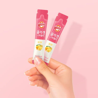 KWANGDONG Vita500 Mango Collagen Peptides Stick Jelly, with Vitamin C, to Support Skin KWANGDONGBuy Supplements Australia