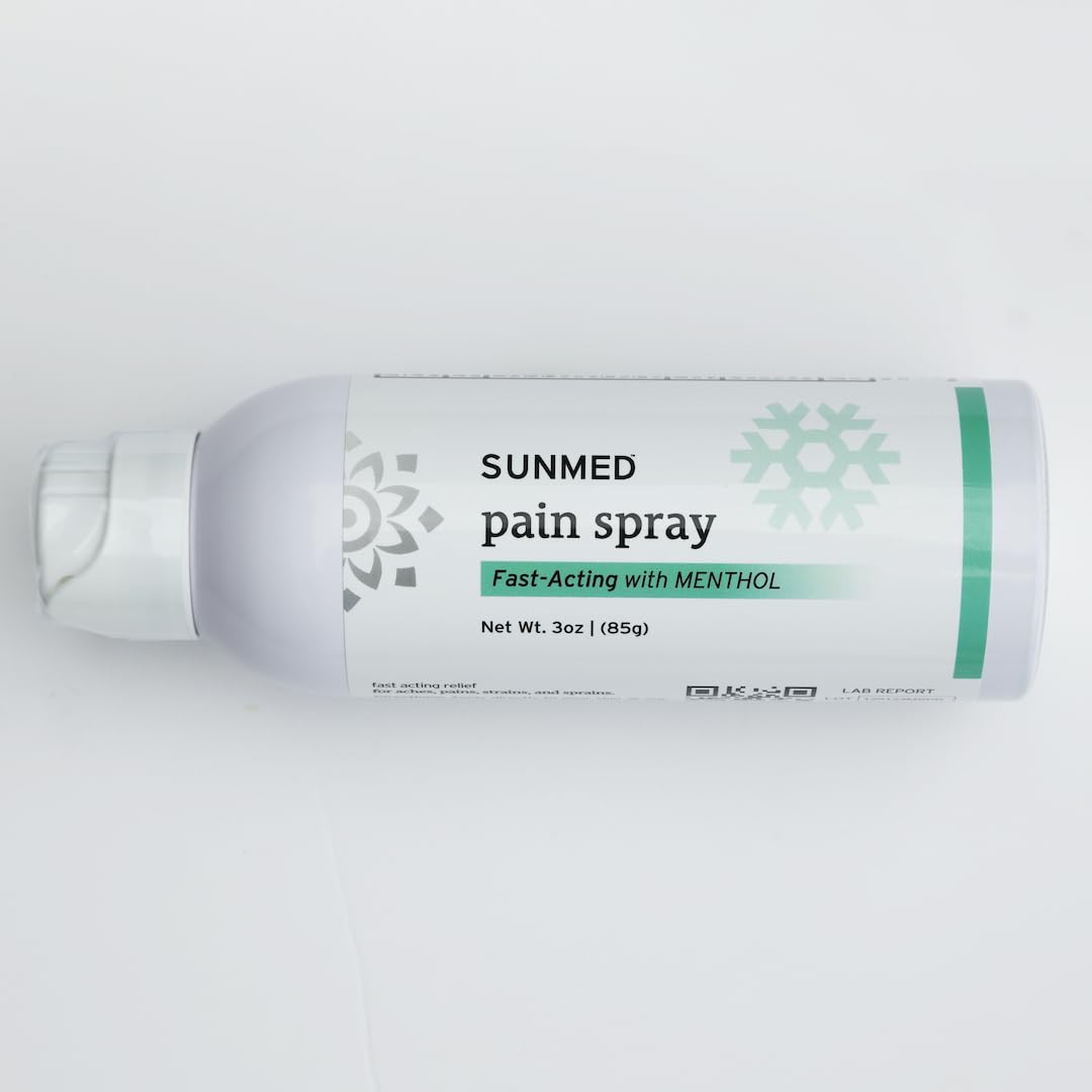 SUNMED Hemp Oil Menthol Spray for Discomfort Soothing & Recovery – Fast-Absorbing, Cooling Topical Formula for Aches, Tension & Muscle Relief – Convenient Spray, Easy Application SUNMEDBuy Supplements Australia