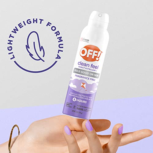 OFF! Clean Feel Insect Repellent Aerosol with 20% Picaridin, Bug Spray OFF!Buy Supplements Australia