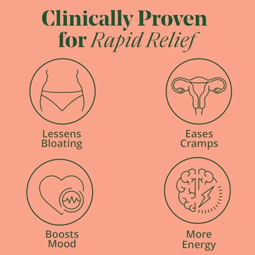 PMS & Period Relief - Menstrual Cramp Relief: No More Period Cramps, Mood Swings, or Bloating SemaineBuy Supplements Australia
