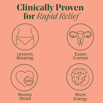 PMS & Period Relief - Menstrual Cramp Relief: No More Period Cramps, Mood Swings, or Bloating SemaineBuy Supplements Australia