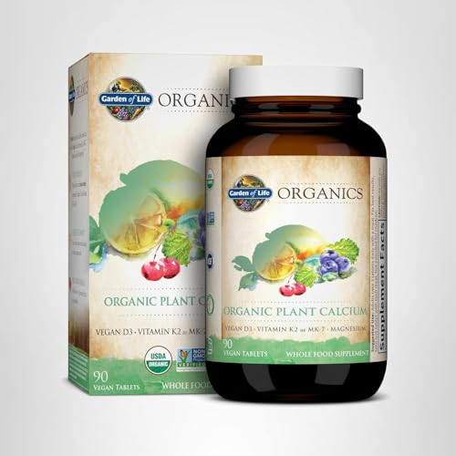 Garden of Life Calcium Supplement with Magnesium & Organic Vitamin D3 K2, Made from Whole Foods, Gluten-Free, 90 Count Garden of LifeBuy Supplements Australia