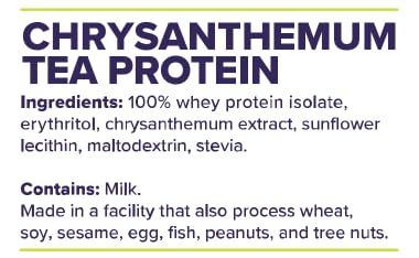 FitBites Whey Protein Isolate (Chrysanthemum Tea) FitBitesBuy Supplements Australia