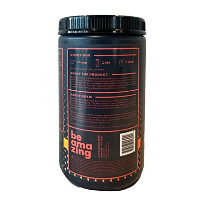 BEAM Pre-Workout Powder | Vegan Energy Booster Powdered Drink with All-Natural BEAMBuy Supplements Australia