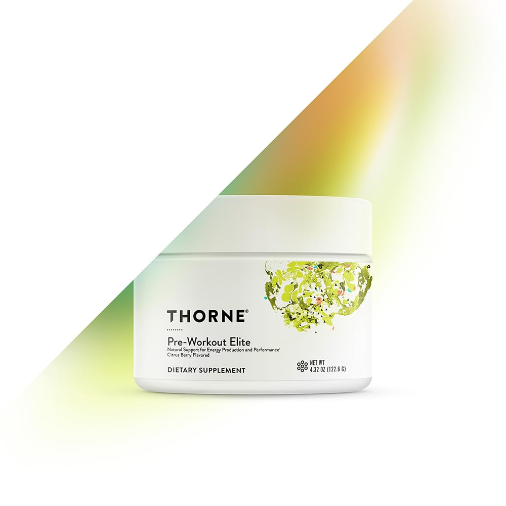 THORNE Pre-Workout Elite - Natural Support for Energy Production and Performance THORNEBuy Supplements Australia
