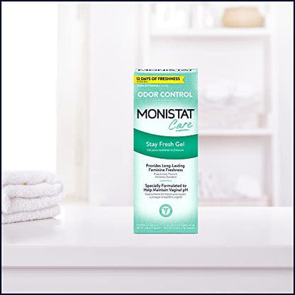 Monistat Stay Fresh Gel, Odor Eliminating Gel for Feminine Care, Fragrance Free Vaginal Gel, Prefilled MonistatBuy Supplements Australia
