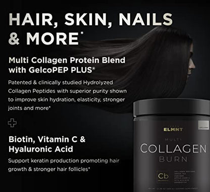 Super Collagen Burn - Premium Collagen Powder for Women Weight & Beauty w. Apple C Vinegar TERRA ELMNTBuy Supplements Australia