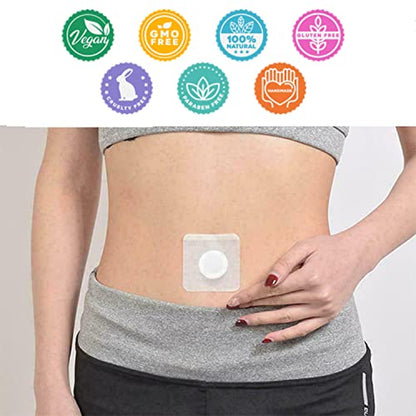 Wormwood Belly Patch,30Pcs Mugwort Abdomen Navel Patch and 30Pcs Moxibustion Patch BEANGGBuy Supplements Australia