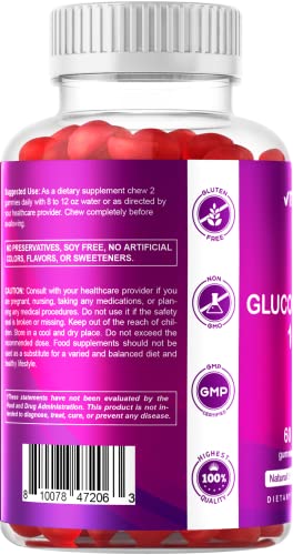 Vitamatic Sugar Free Glucomannan Gummies (Amorphophallus Konjac Root) - 1000mg per VitamaticBuy Supplements Australia