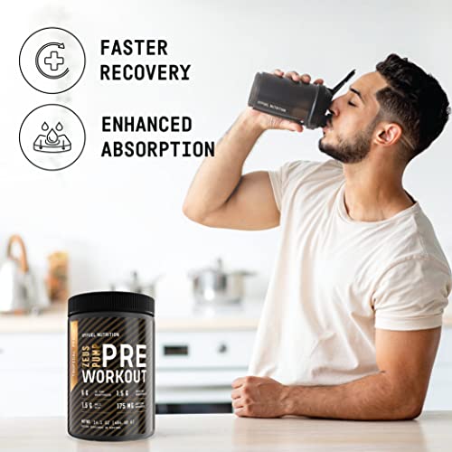 Hyfuel Nutrition Zeus Pump Pre Workout - Pump Focus Energy Power - 3D Pump Breakthrough Hyfuel NutritionBuy Supplements Australia