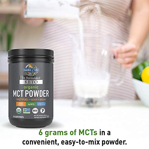 Garden of Life Dr. Formulated Keto Organic MCT Powder - 30 Servings, 6g MCTs Garden of LifeBuy Supplements Australia