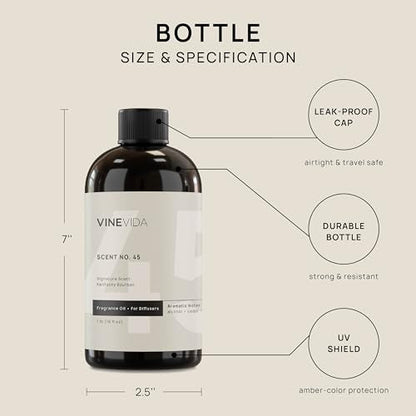 VINEVIDA [16 Fl Oz] Kentucky Bourbon Fragrance Oil for Cold Air Diffusers, Essential Oils for Diffuser Oil VINEVIDABuy Supplements Australia