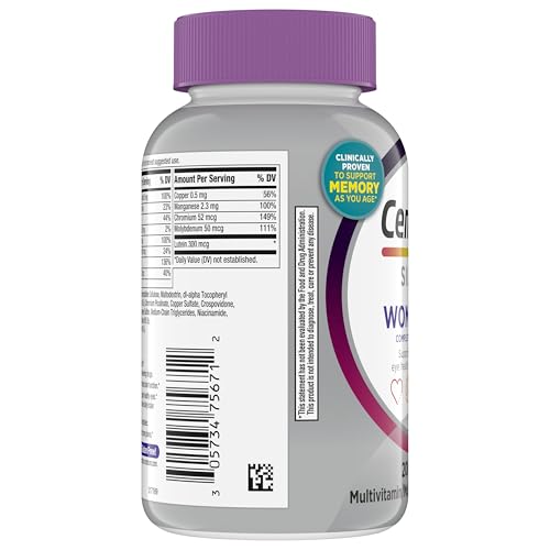 Centrum Silver Women's Multivitamin for Women 50 Plus, Multivitamin/Multimineral Supplement with Vitamin D3, B Vitamins, Non-GMO Ingredients