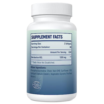 Sahha Advanced Liposomal Berberine 1200mg - Maximized Absorption for Optimal Results SahhaBuy Supplements Australia
