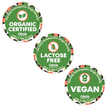 OLLOIS Allium Cepa 200ck Organic & Lactose-Free Homeopathic Medicine, 80 Pellets (Pack of 1) OLLOÏSBuy Supplements Australia