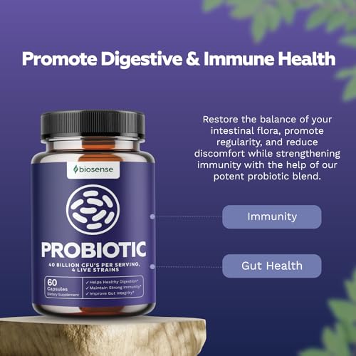 Colon Health Probiotic and Prebiotic Capsules - Gut Health Prebiotics and Probiotics Bio SenseBuy Supplements Australia