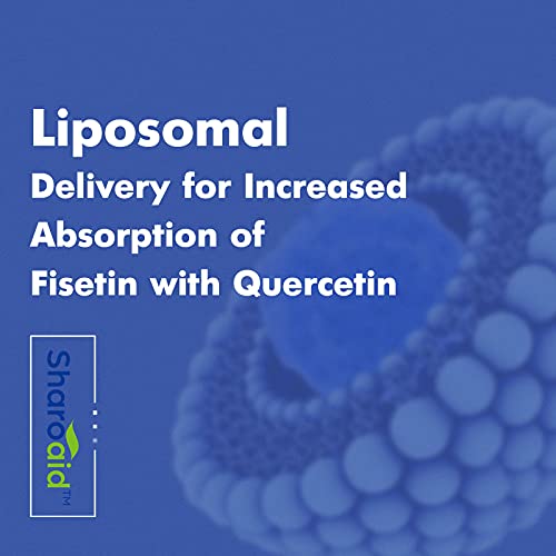 Sharoaid Liposomal Fisetin with Quercetin Supplements 1200 mg per Serving,High Absorpti SharoaidBuy Supplements Australia
