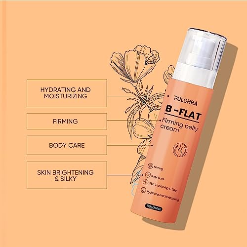 Pulchra B Flat Belly Firming Cream, Skin Tightening Cream for Cellulite, Firming and Tightening PulchraBuy Supplements Australia