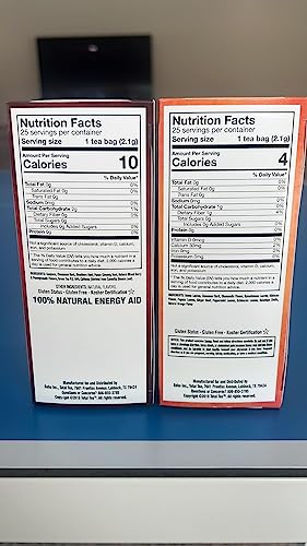 Total Tea Detox Tea & Energy Tea Set - 25 Day Detox Tea - Herbal SIim Tea Total TeaBuy Supplements Australia
