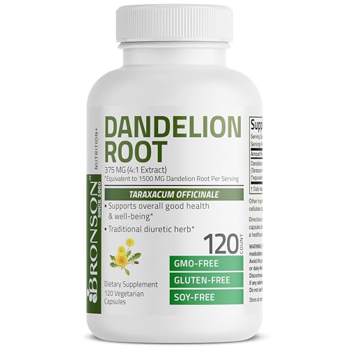 Bronson Dandelion Root High Potency Supplement, Supports Overall Good Health & Well BronsonBuy Supplements Australia