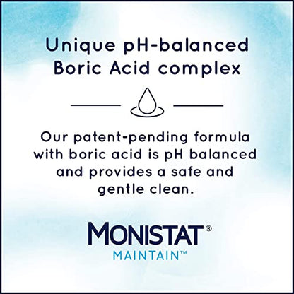 Monistat Boric Acid Feminine Cleanser, Fragrance Free Feminine Wash, 10 Fl MonistatBuy Supplements Australia