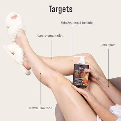 BLOOM Vitamin C Cream + Collagen Cream Body Lotion & Face Moisturizer 2PC Skincare BLOOM IT'S A GREAT SKIN DAY!Buy Supplements Australia