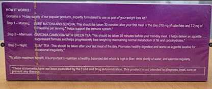 Hyleys 14 Day Weight Loss Tea - 42 Tea Bags (1 Pack), Detox Tea for Cleanse HYLEYSBuy Supplements Australia