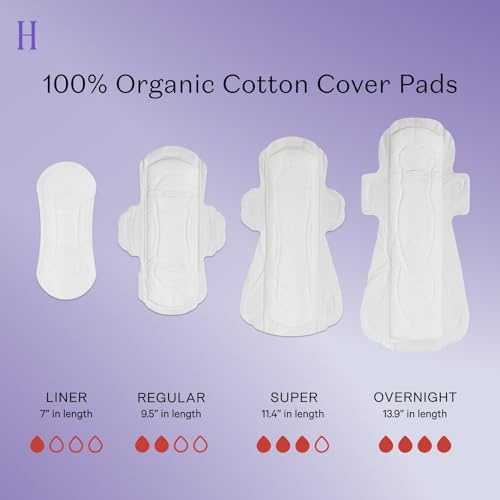 The Honey Pot Company - Non-Herbal Everyday Panty Liners - Organic Pads for Women - Cotton Cover The Honey Pot CompanyBuy Supplements Australia