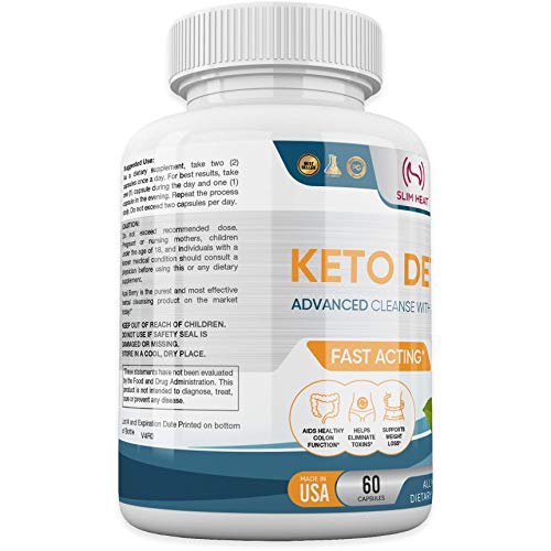 Advanced Keto Colon Cleanser & Detox for Weight Loss - Aids Healthy Colon Function Slim HeatBuy Supplements Australia