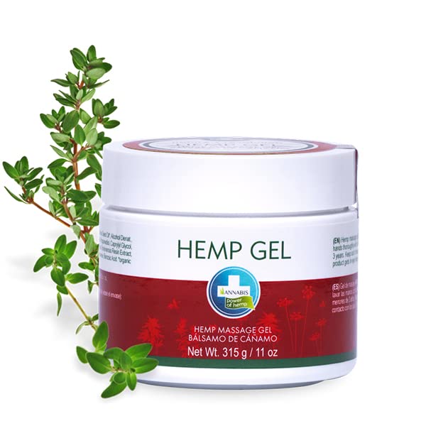 Annabis Natural Vegan Joint & Muscle Hemp Gel for Massage Neck, Shoulders, Elbows, Back, Knees, Ankles, Muscles, Joints, and Tendons AnnabisBuy Supplements Australia